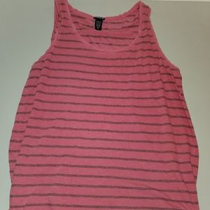 Torrid sz 2 red stripe tunic tank